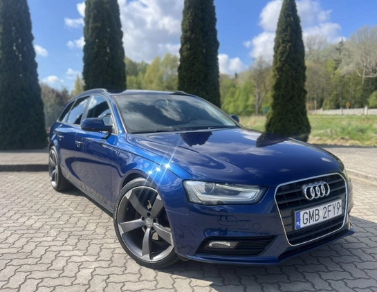 Audi A4 cena 42800 przebieg: 248500, rok produkcji 2012 z Malbork małe 106